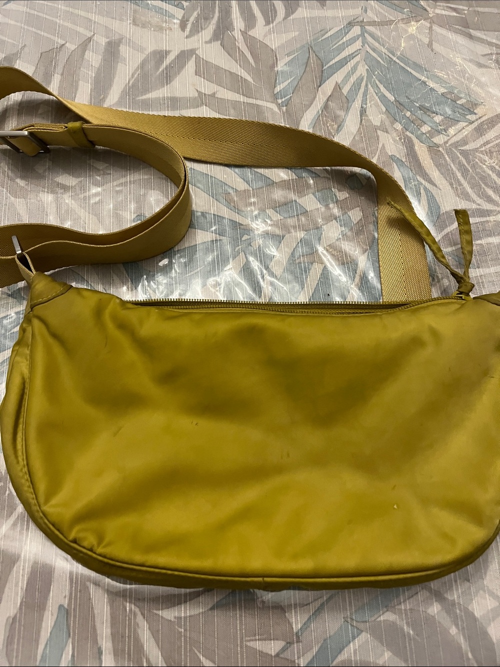 Vera Bradley Olive-Mustard Crossbody Bag